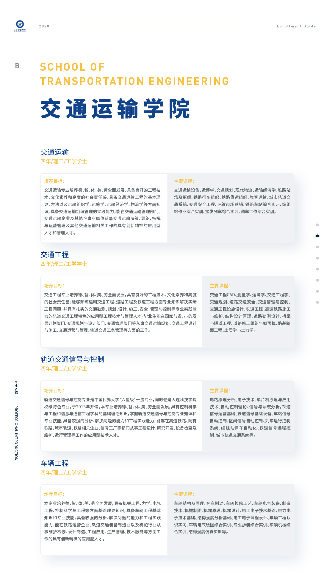 大連科技學院2020年招生簡章