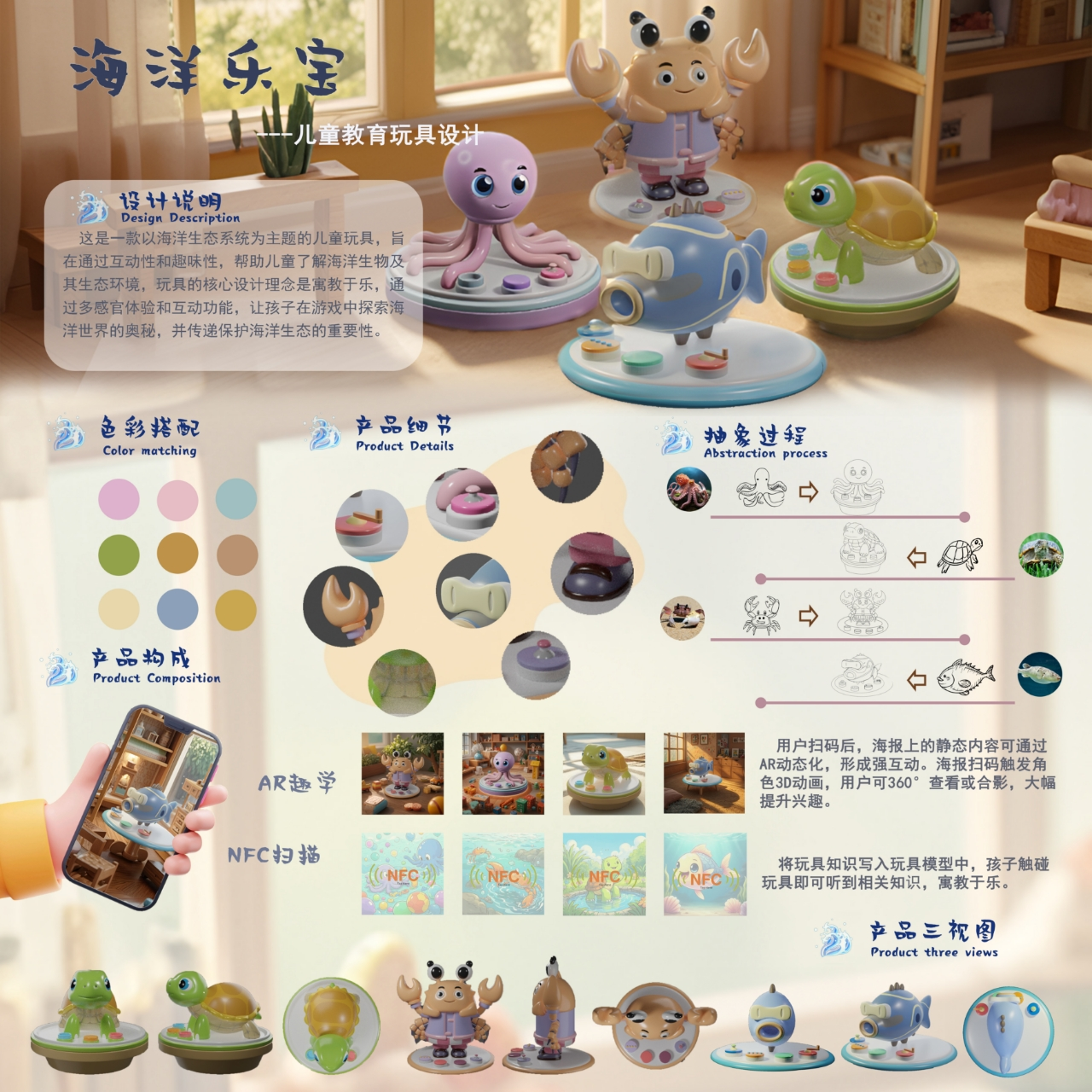 《基于珊瑚形态的环保家居设计探索》