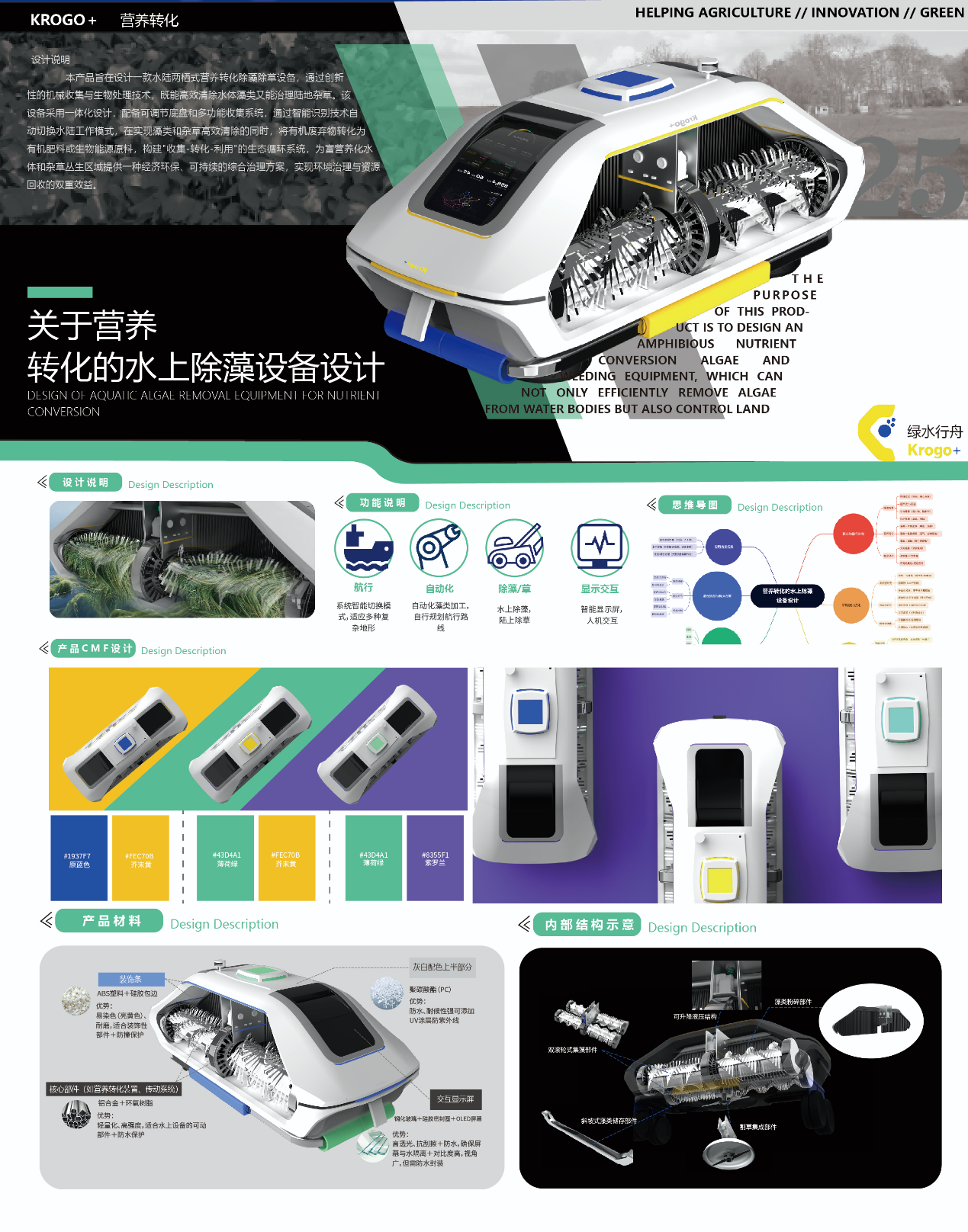 《关于营养转化的水上除藻设备设计》