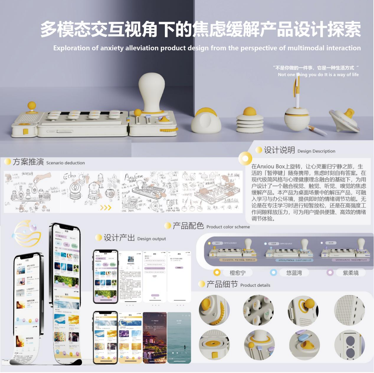 多模态交互视角下的焦虑缓解产品设计探索